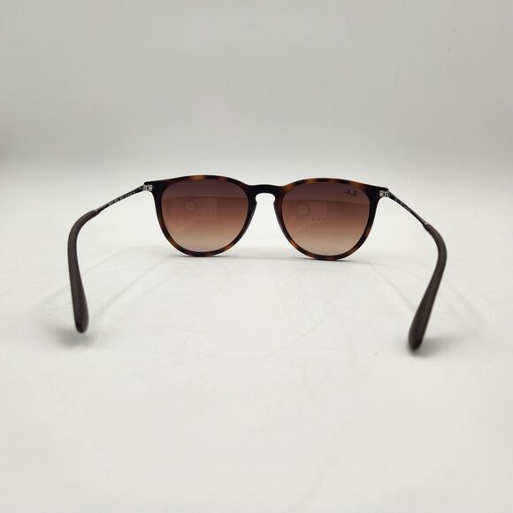 Ray-Ban Sunglasses RB4171 Erika Rubber Havana Brown Gradient Dark Brown Lens - Picture 11 of 16